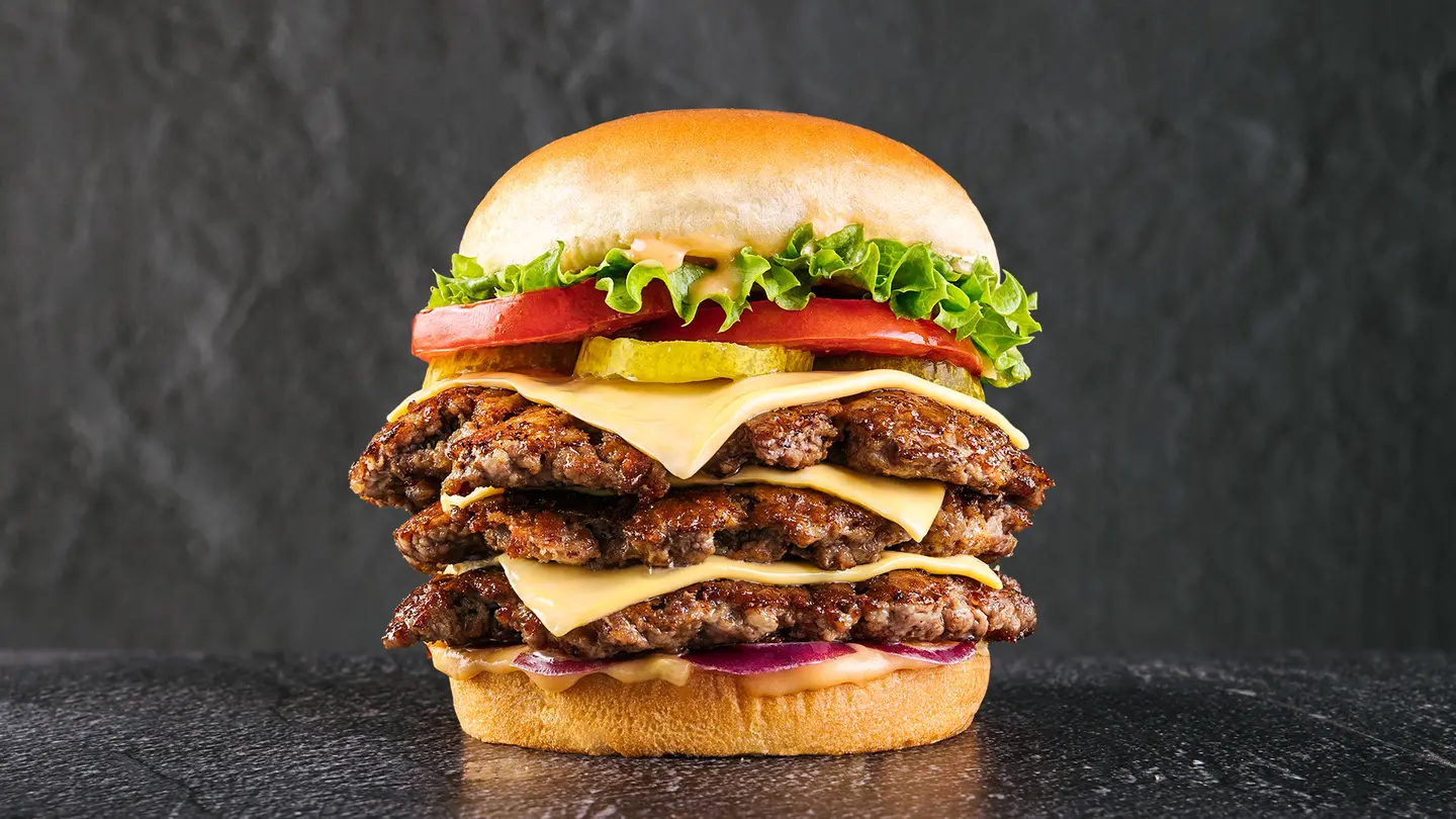 Triple Gorilla Cheeseburger