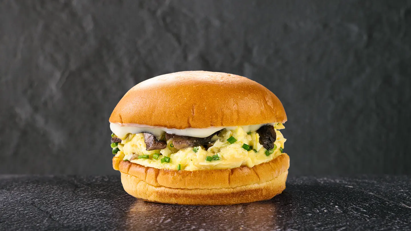 Truffle Mushroom Egg Bun