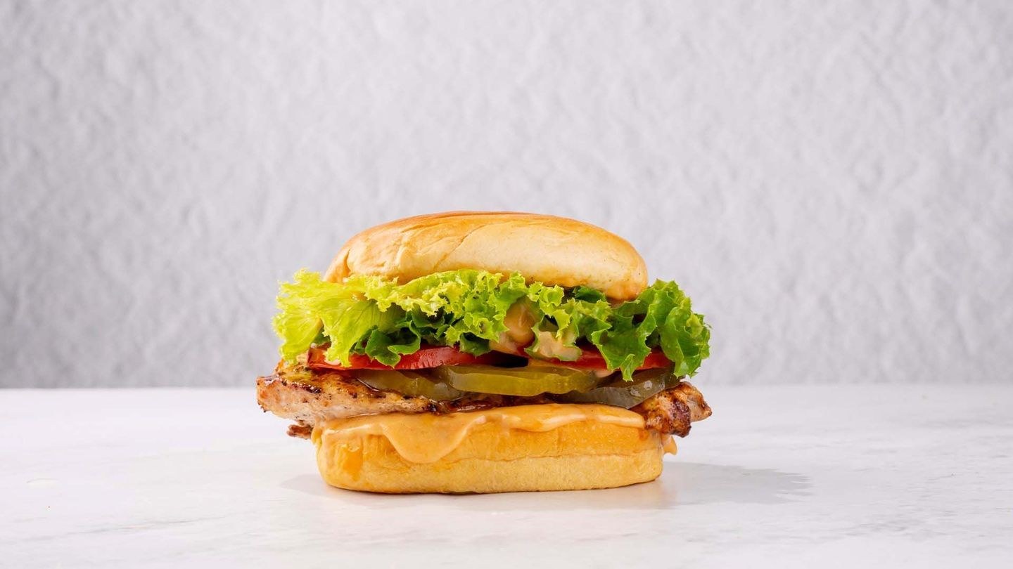 Grilled Chicken Burger