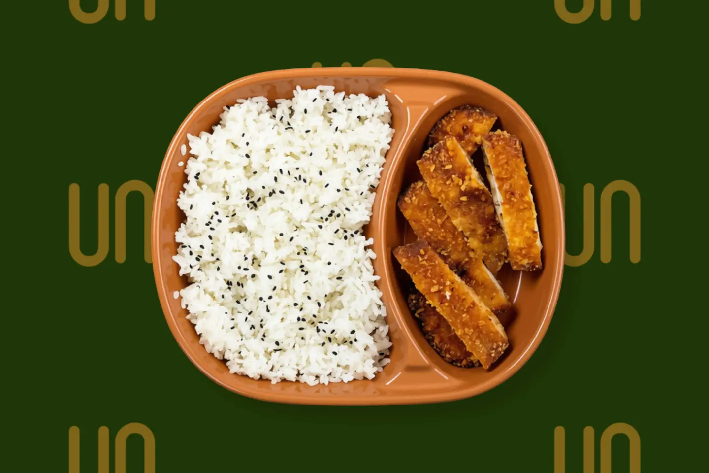 Fried Chicken Breast With Rice