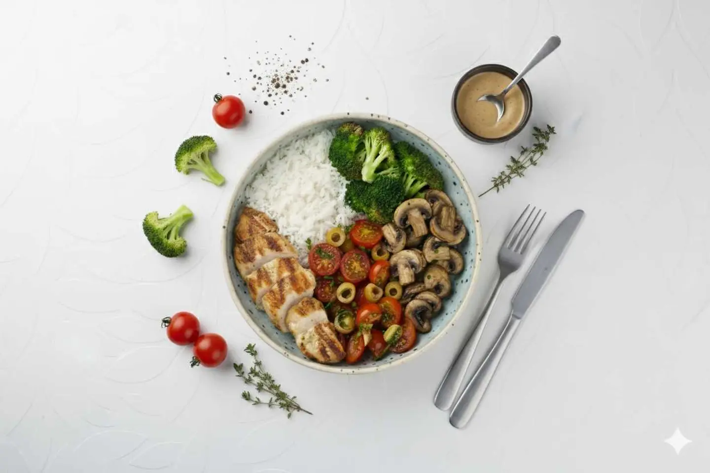 طبق الدجاج المشوي