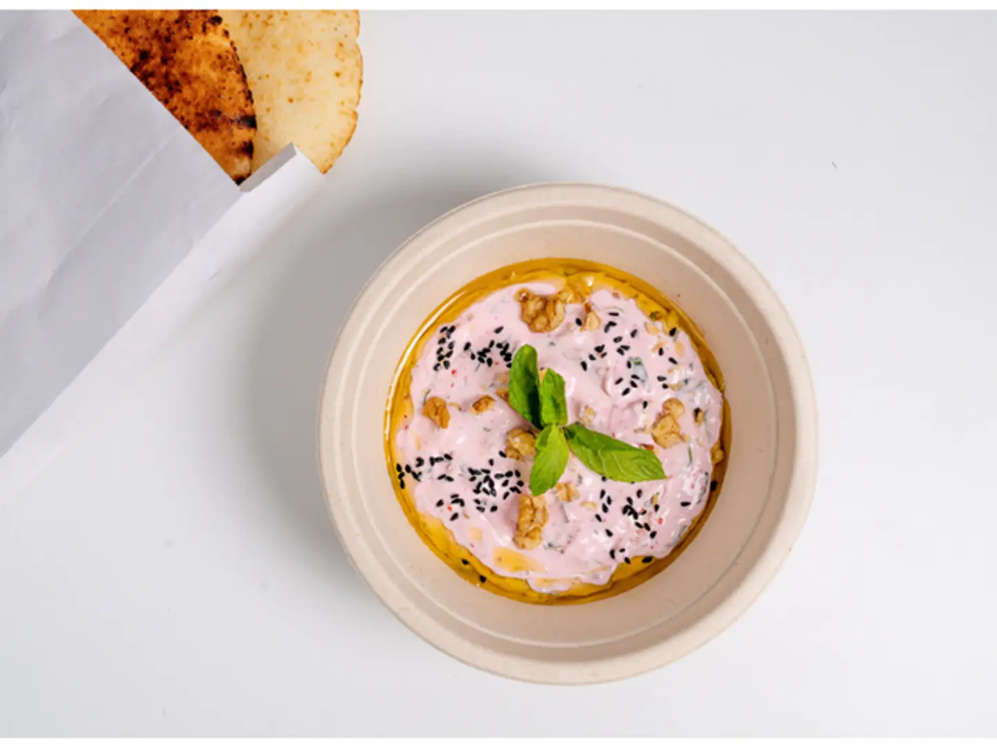 لبنة بالثوم