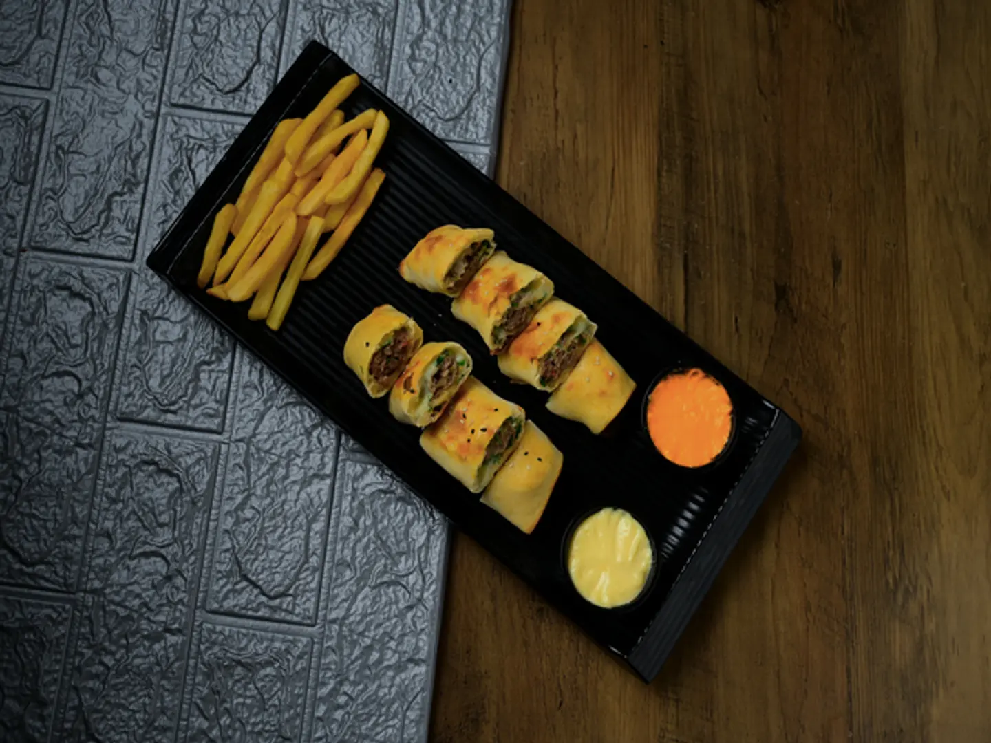 فطيرتين كباب لحم