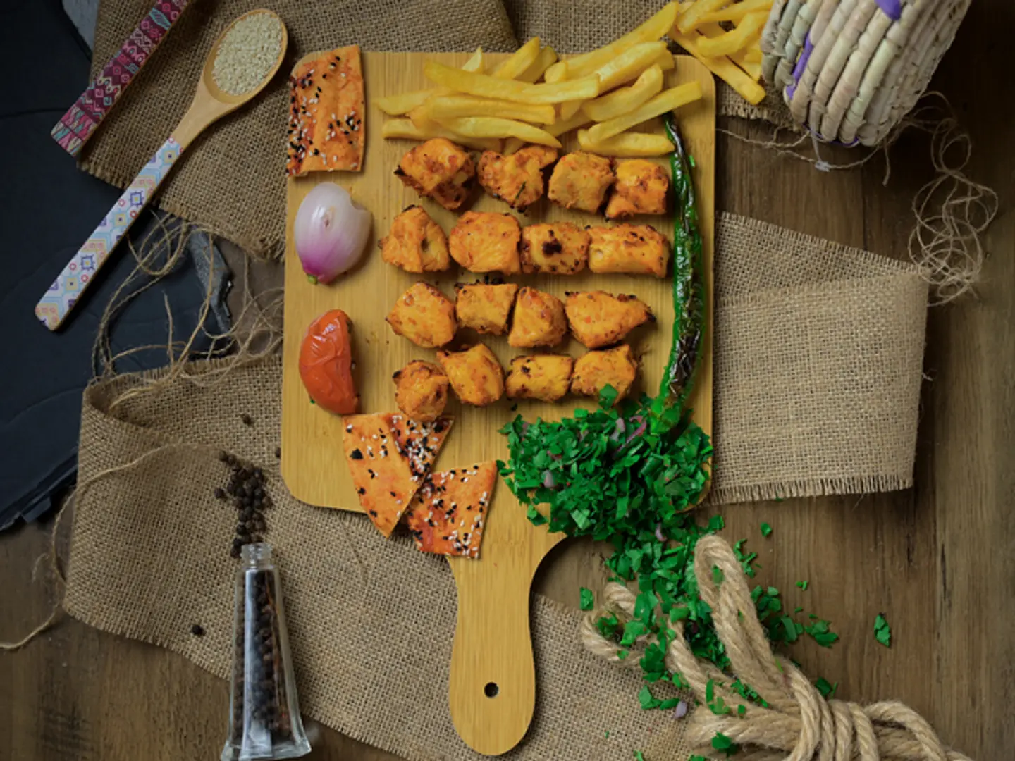 شيش طاووق ١٦ سيخ