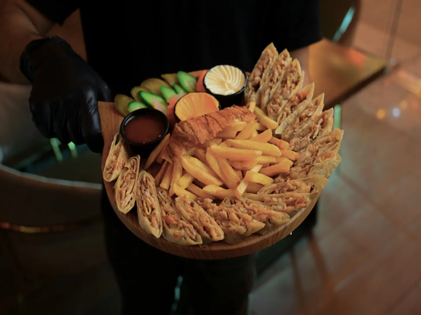 شاورما دبل عربي لحم