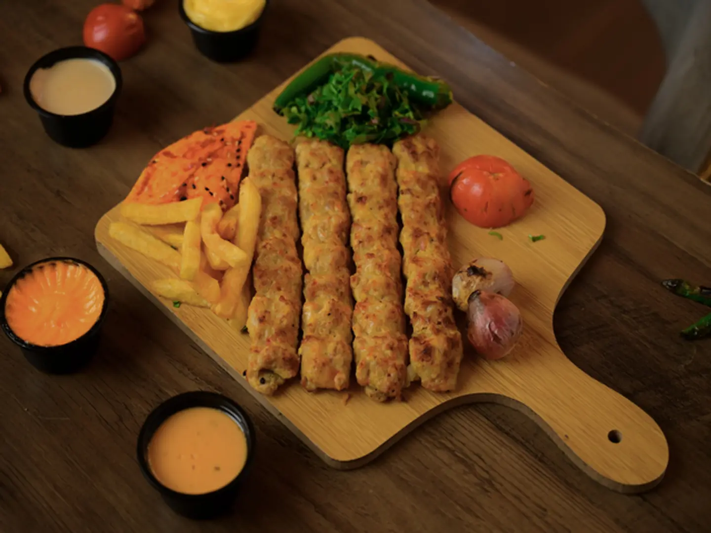 كباب دجاج ٣ سيخ