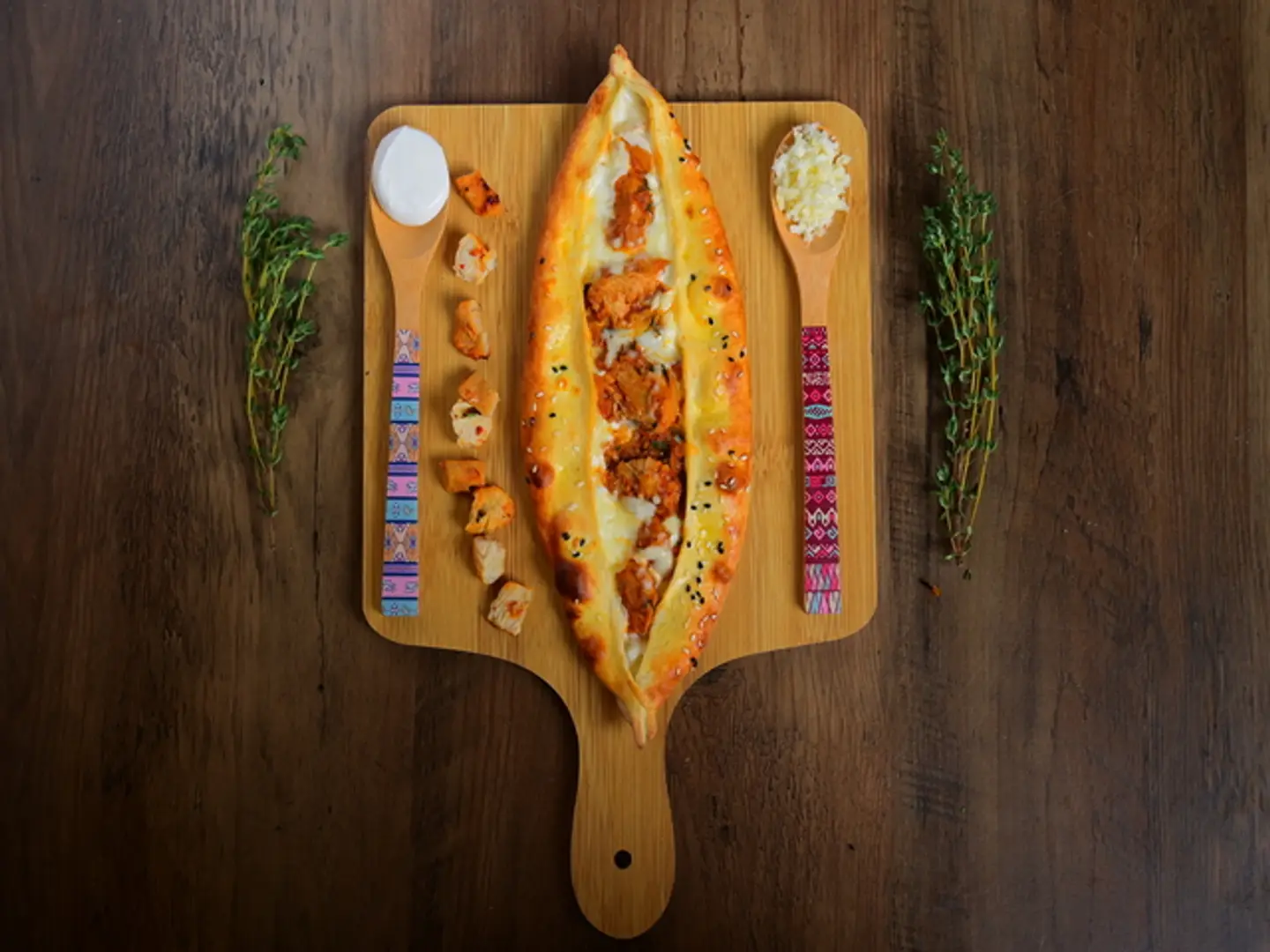 دجاج بالجبن