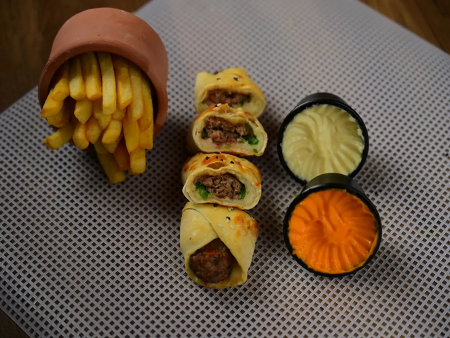 فطيرة كباب لحم