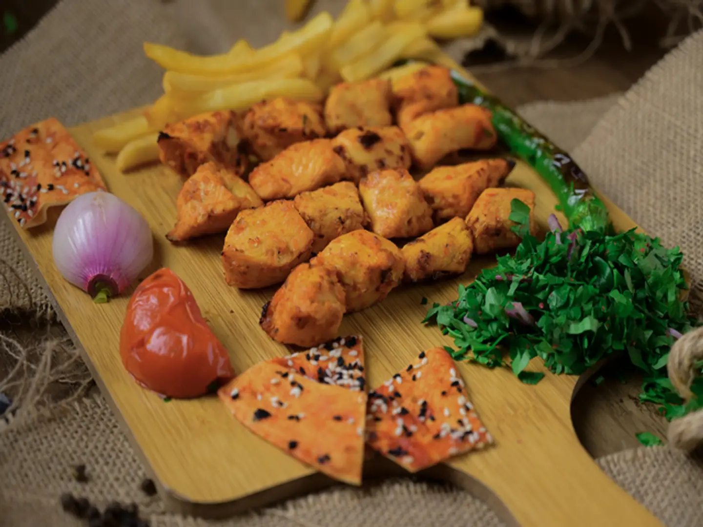 شيش طاووق 3 سيخ