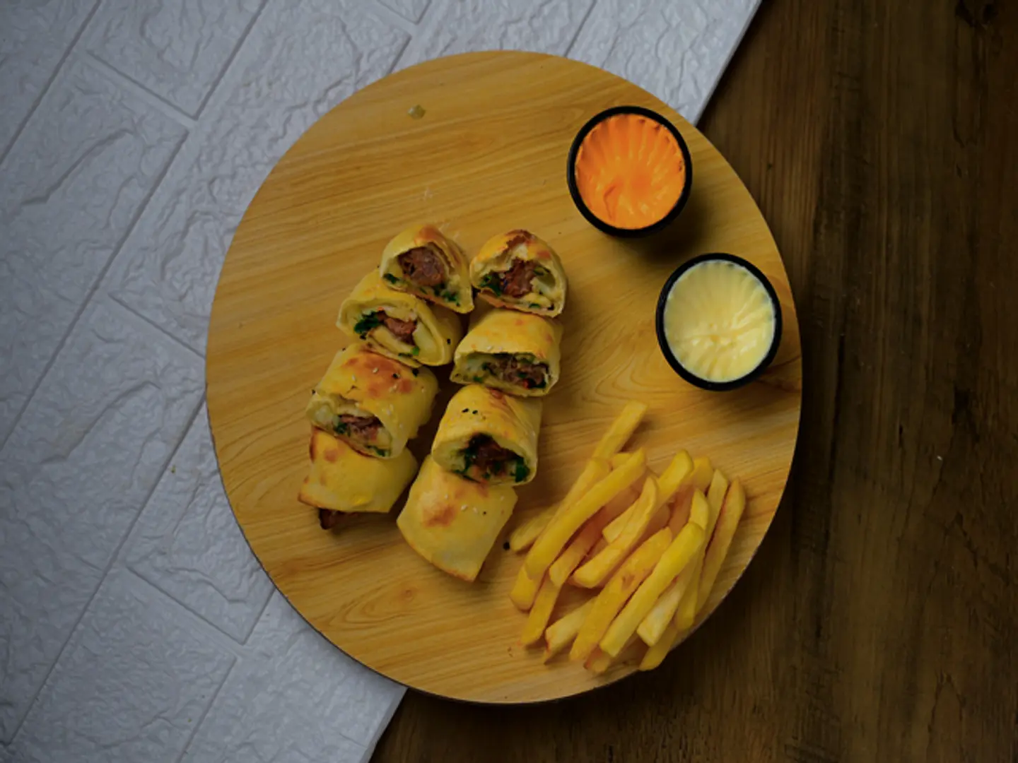 فطيرتين اوصال لحم