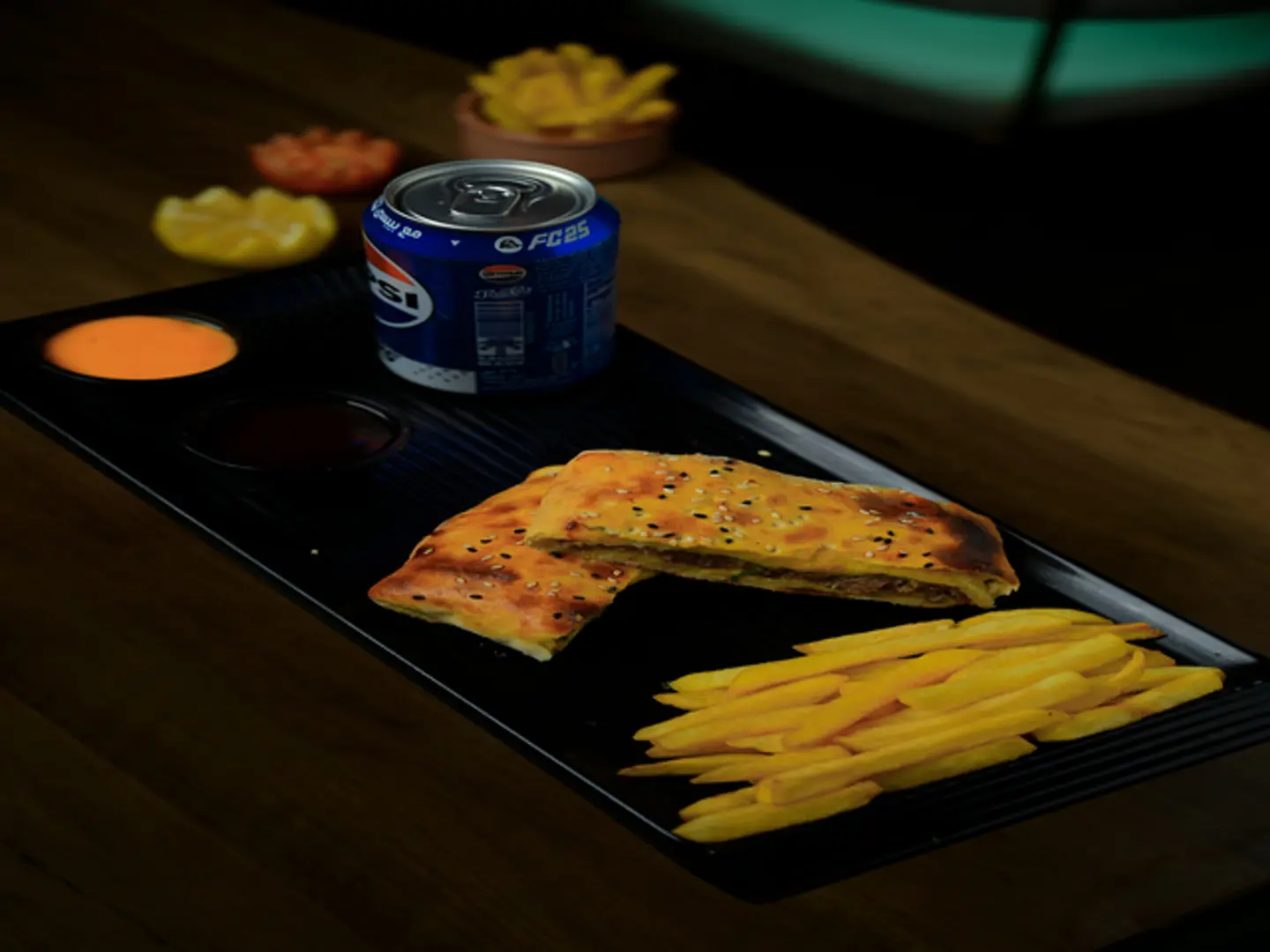 وجبه برجر لحم