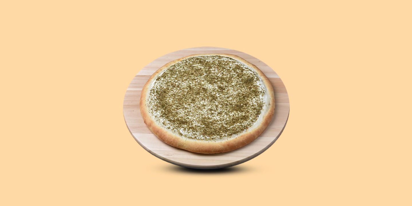 Labneh & Zaatar Pizza