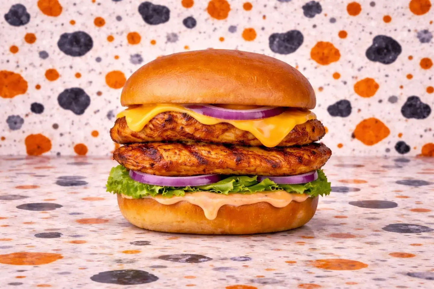 Gi Grilled Chicken Burger