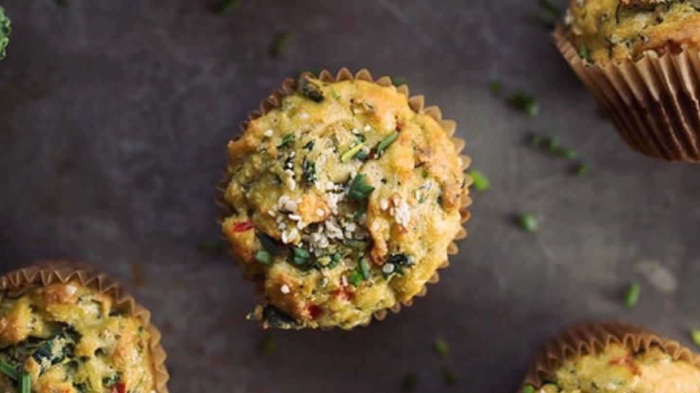 Vegan Keto Vegetable Muffin