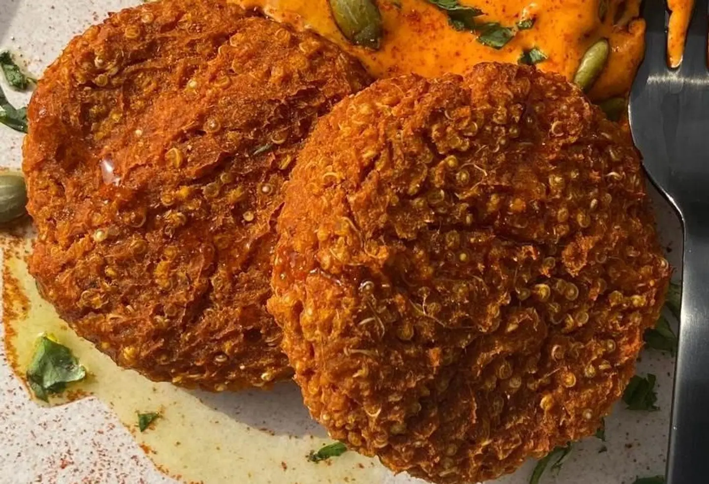 فلافل الكينوا المخبوزة