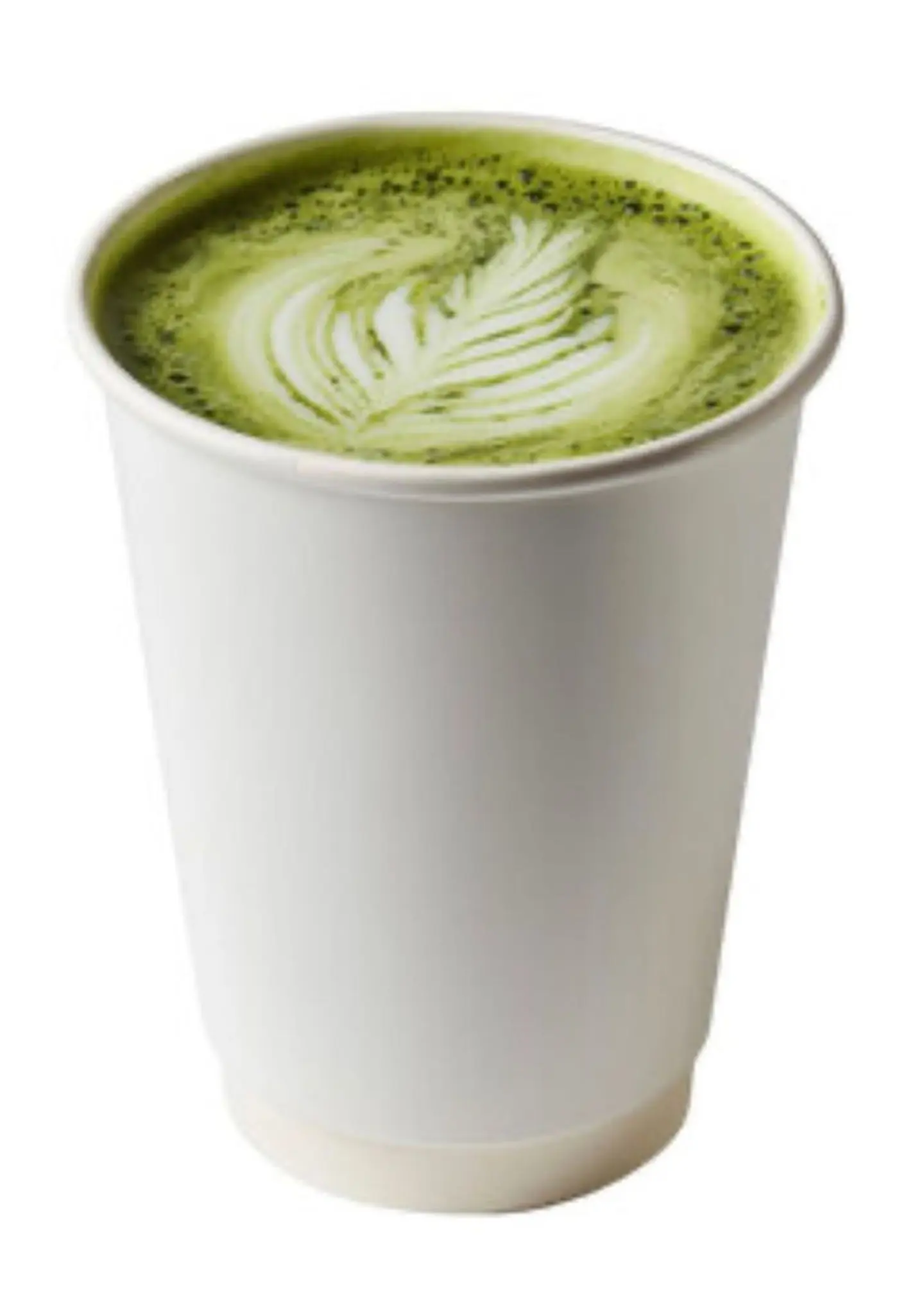 ماتشا لاتيه ساخن