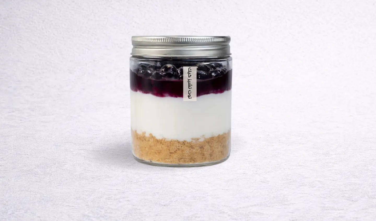 Blueberry Cheesecake Jar