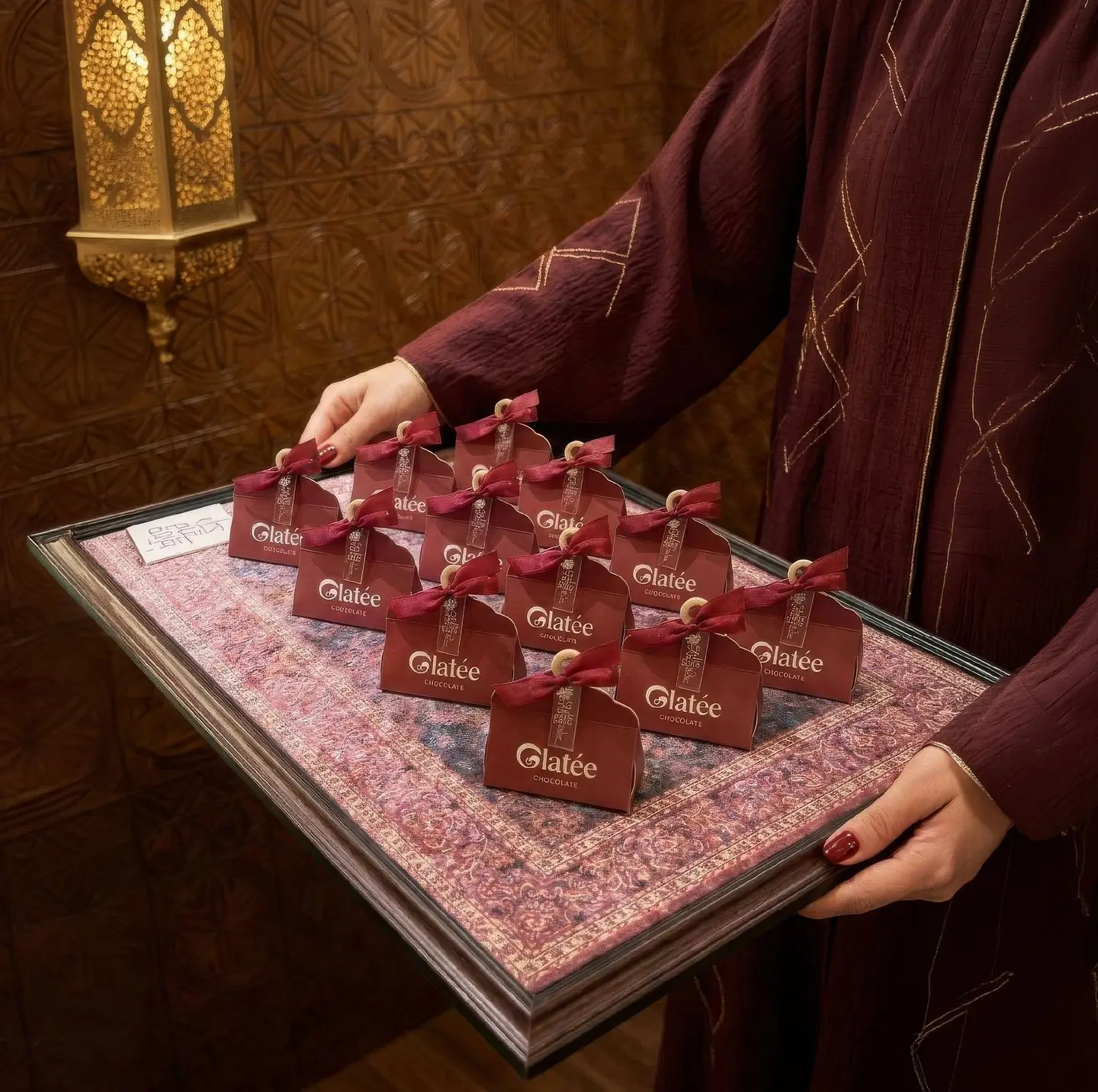 لوحة توزيعات فاخرة