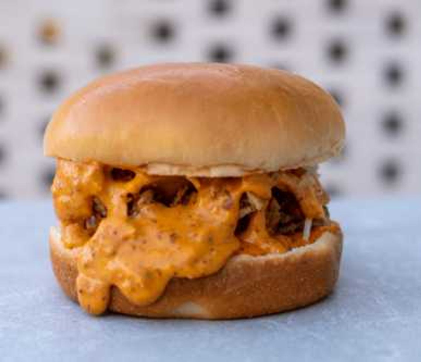 Ma'booch Chicken Burger.