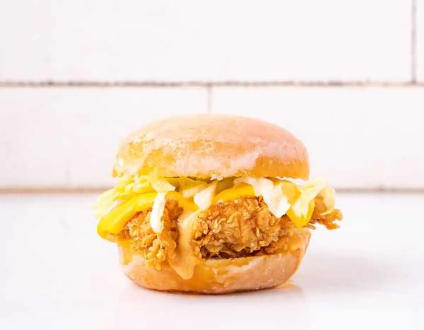 Doughnut Chicken Slider.