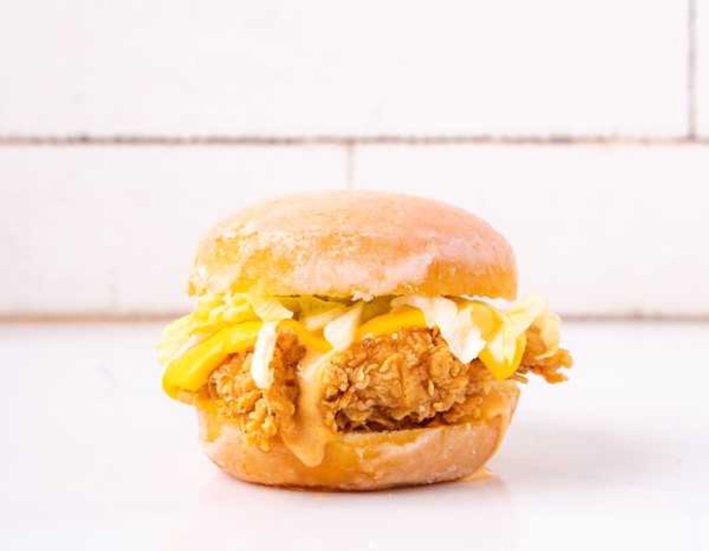 Doughnut Chicken Slider.