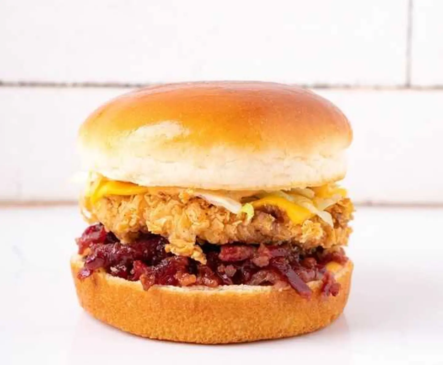 Honey Bacon Chicken Burger.