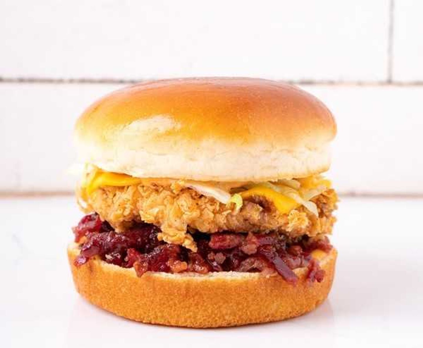 Honey Bacon Chicken Burger.