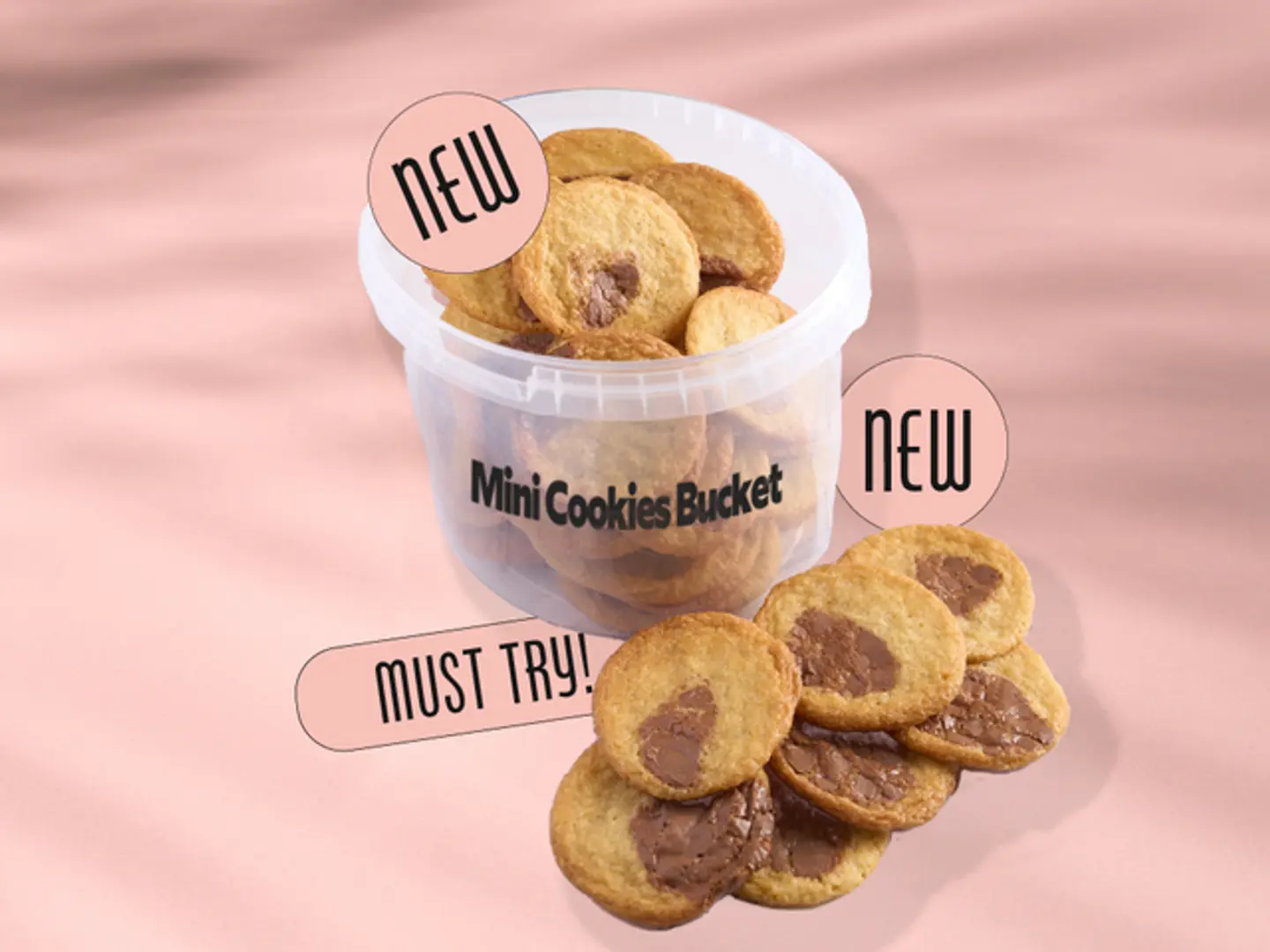 Mini Cookies Bucket