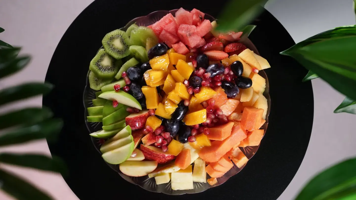 سلطة فواكه استوائية