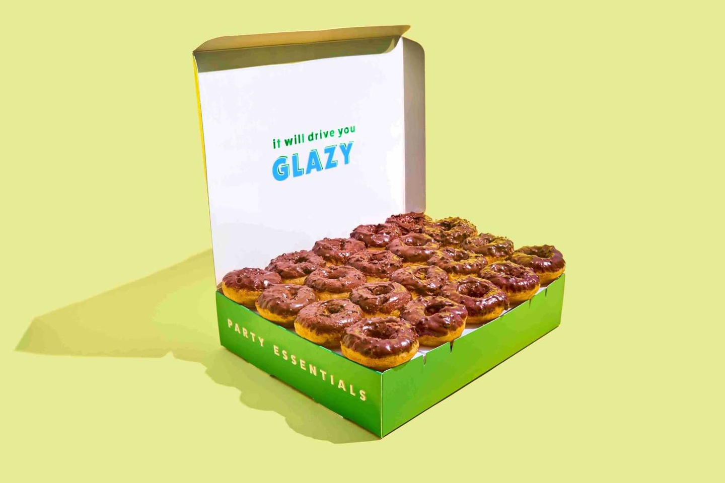 Glazed 20 Pieces Crunchy Chocolate