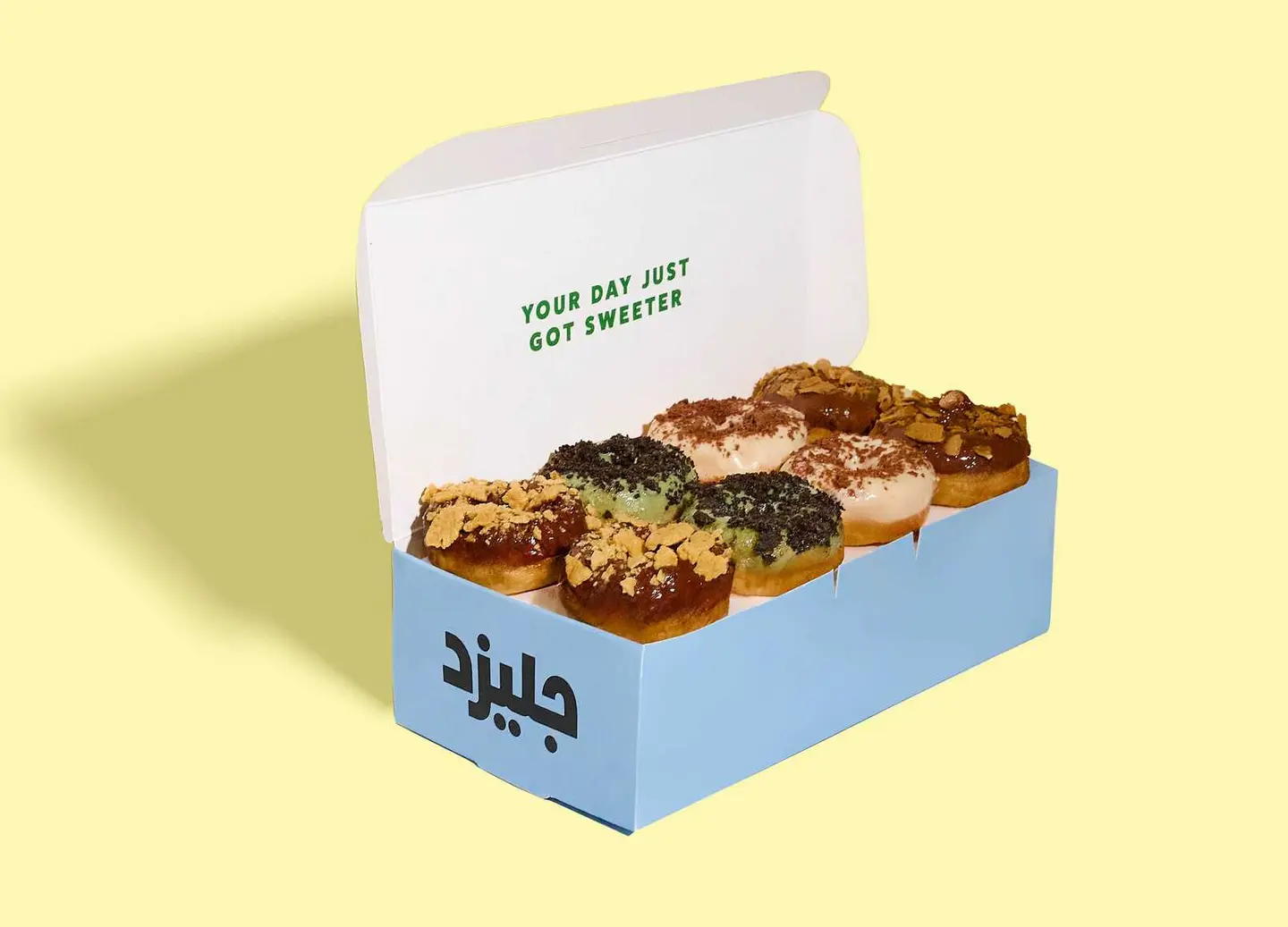 Glazed 8 Pes With Toppings