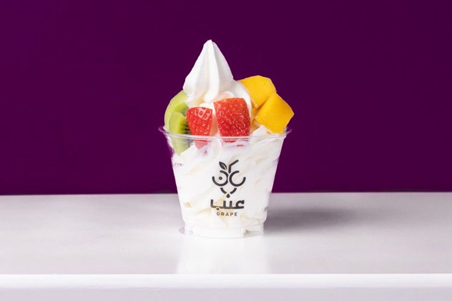 Frozen Yogurt With Toppings