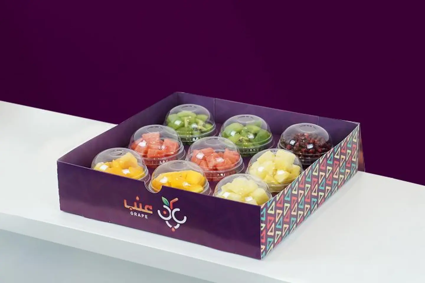 Box Fruits Pieces