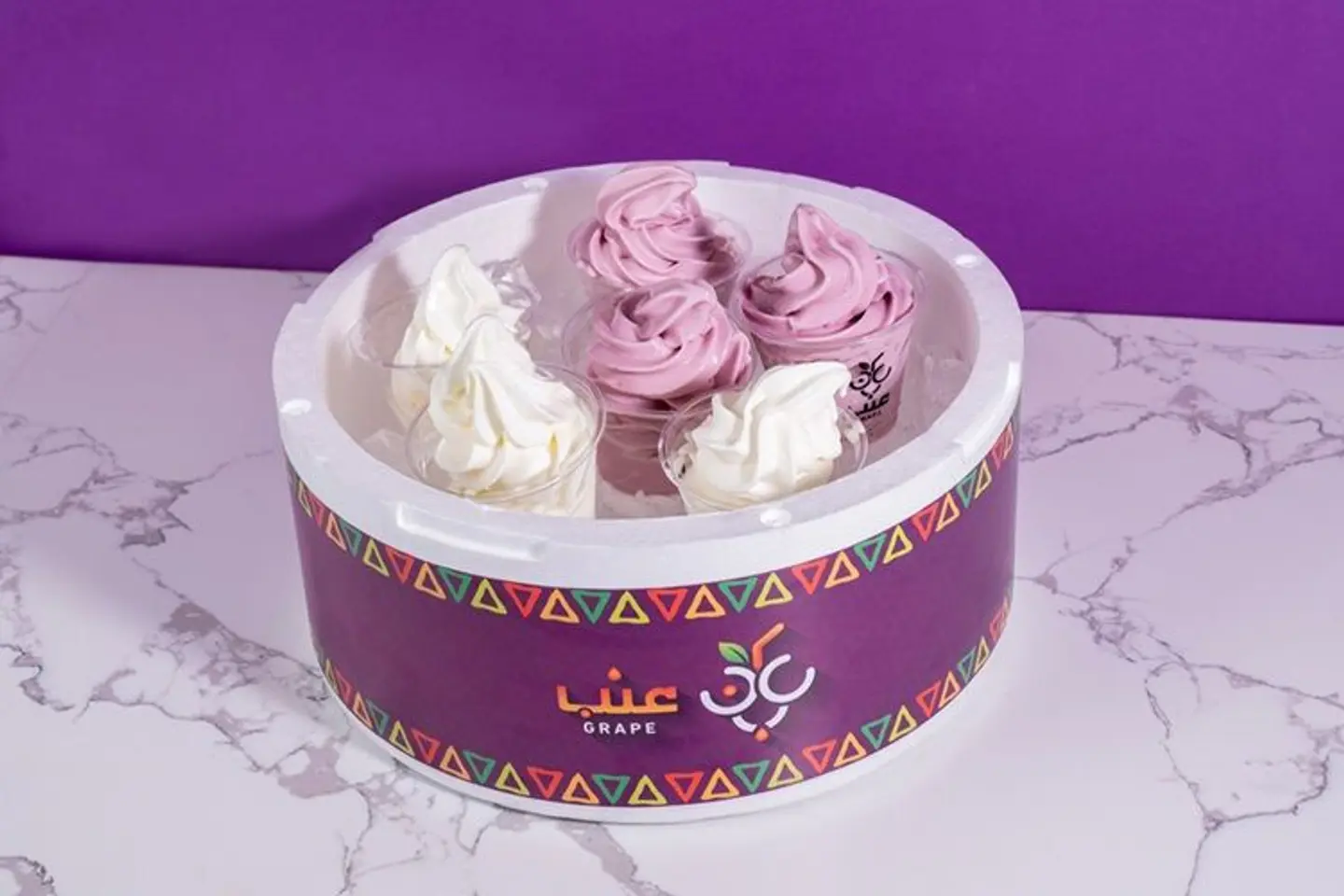بوكس الزبادي المثلج