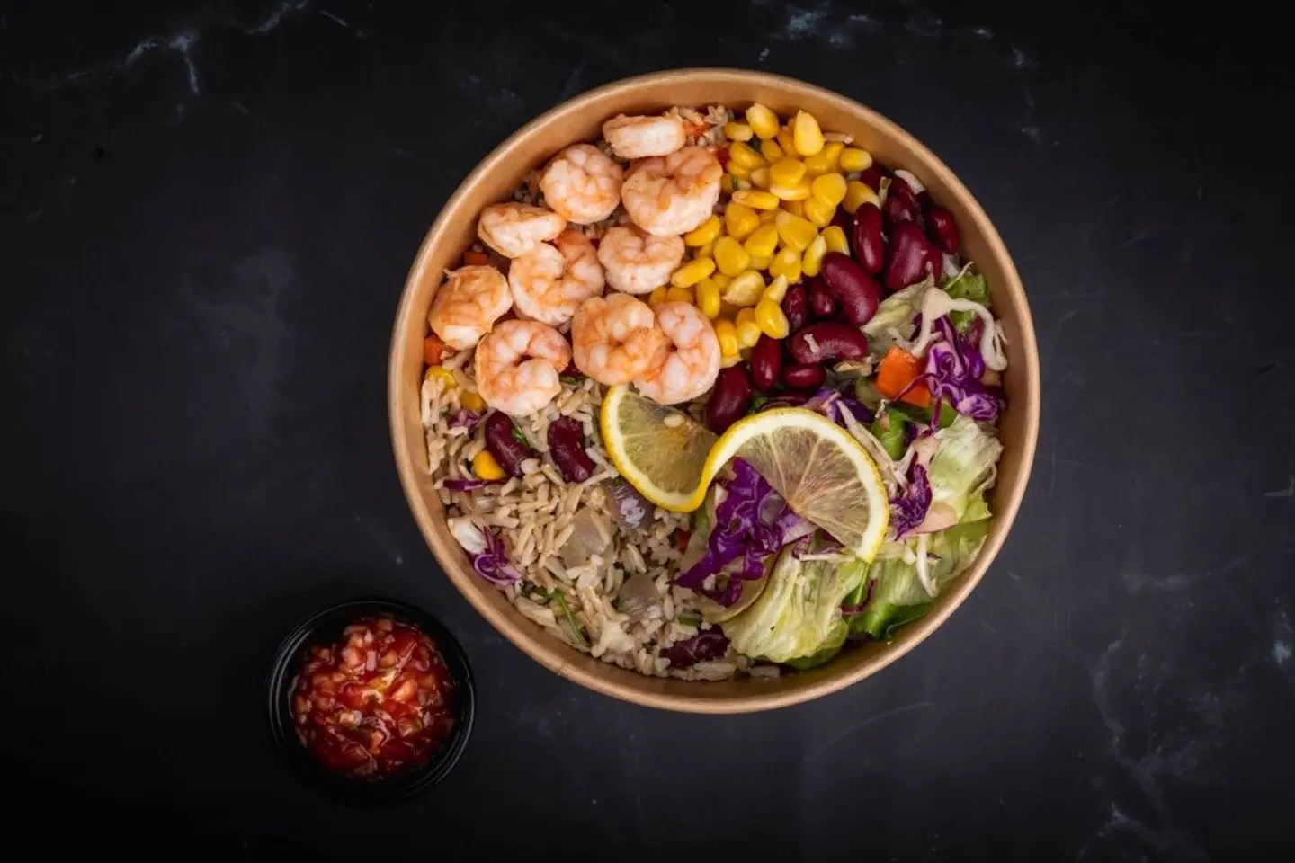 Shrimp Rice Bowl