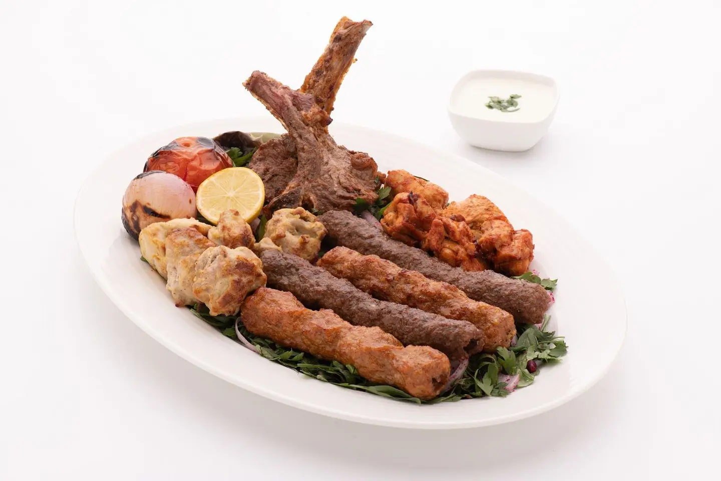 2 Person Mix Grill With Chops
