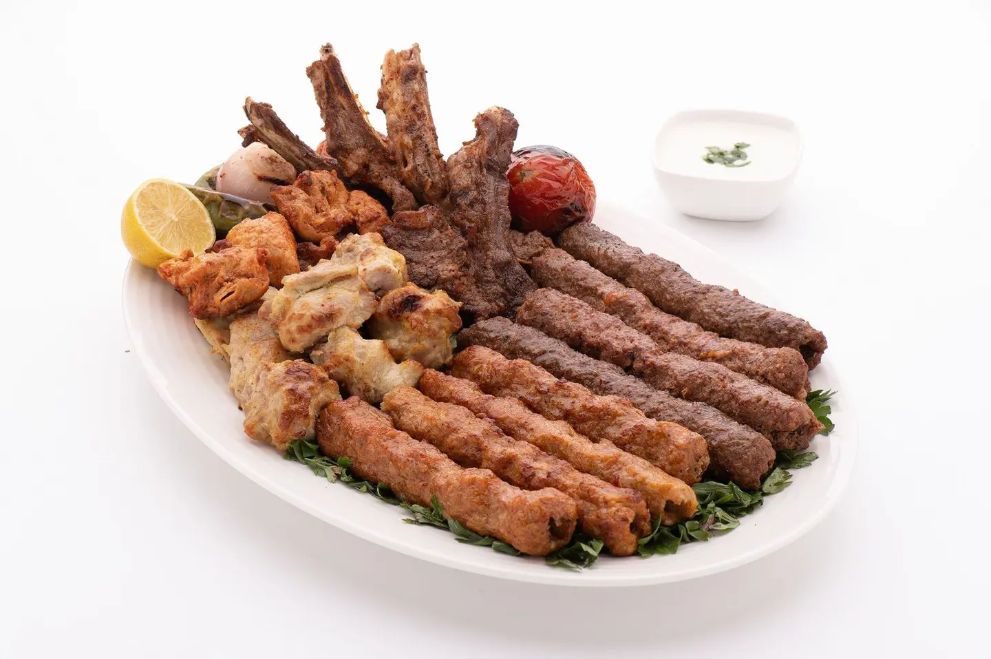 4 Person Mix Grill With Chops