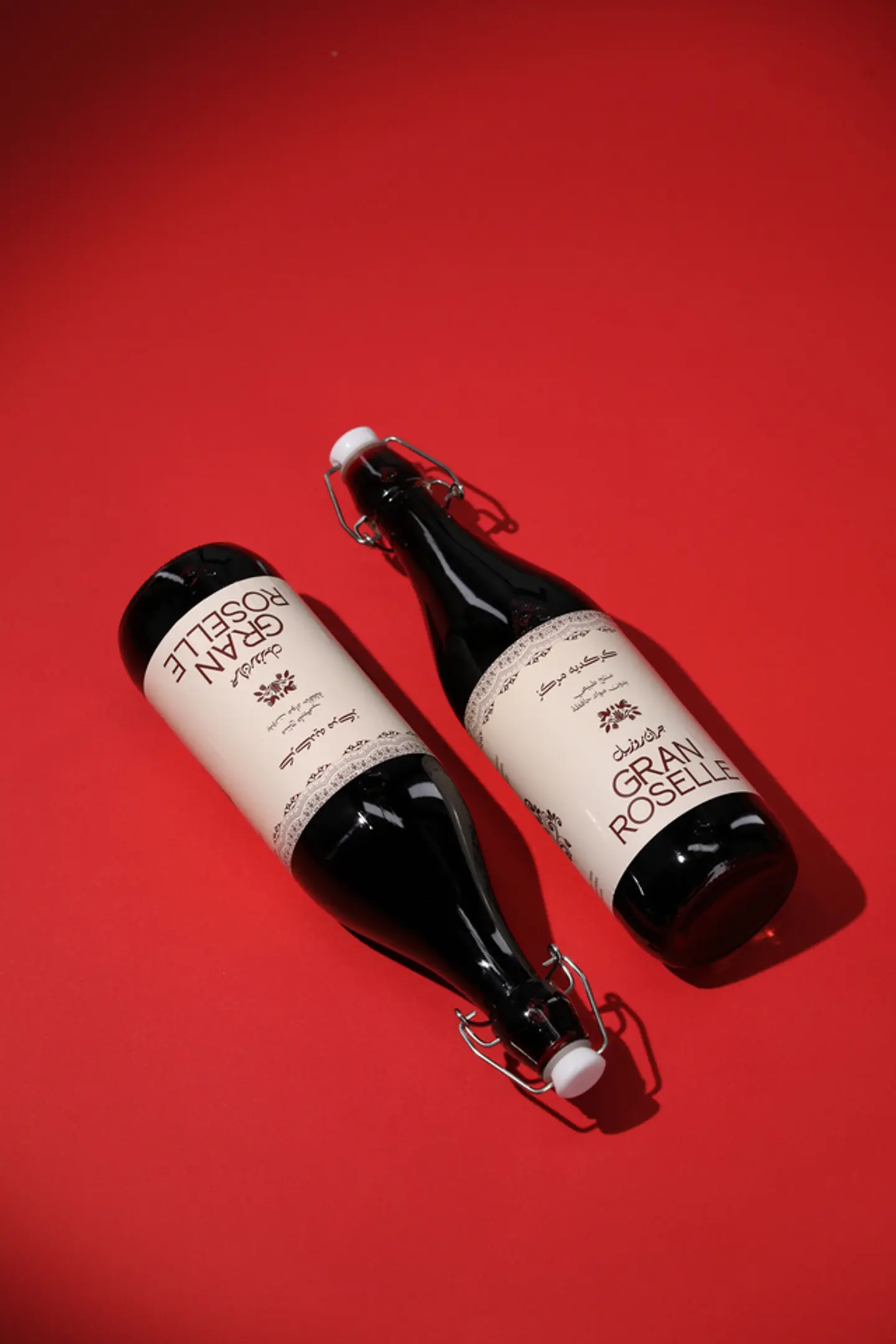 Two Bottles Of Concentrated Hibiscus