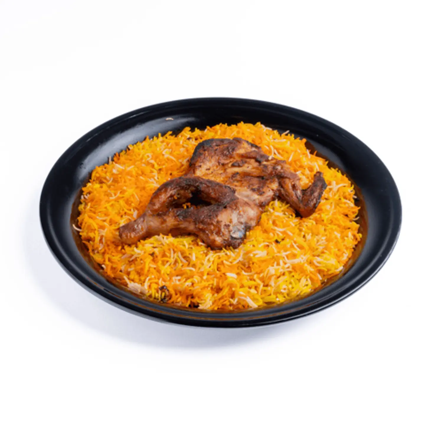 نص دجاج مظبي مع الرز