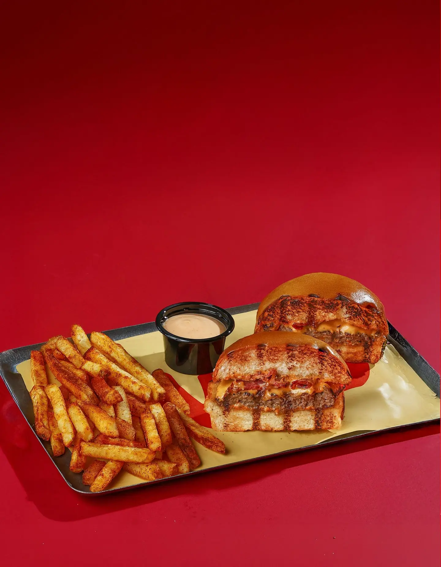 Omb Beef Burger Meal