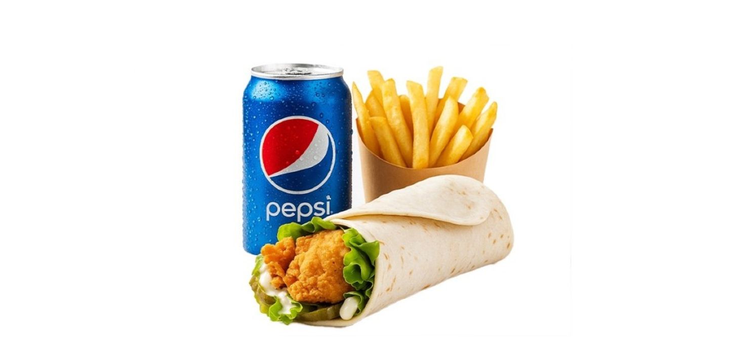 وجبة تورتيلا دجاج مقلي