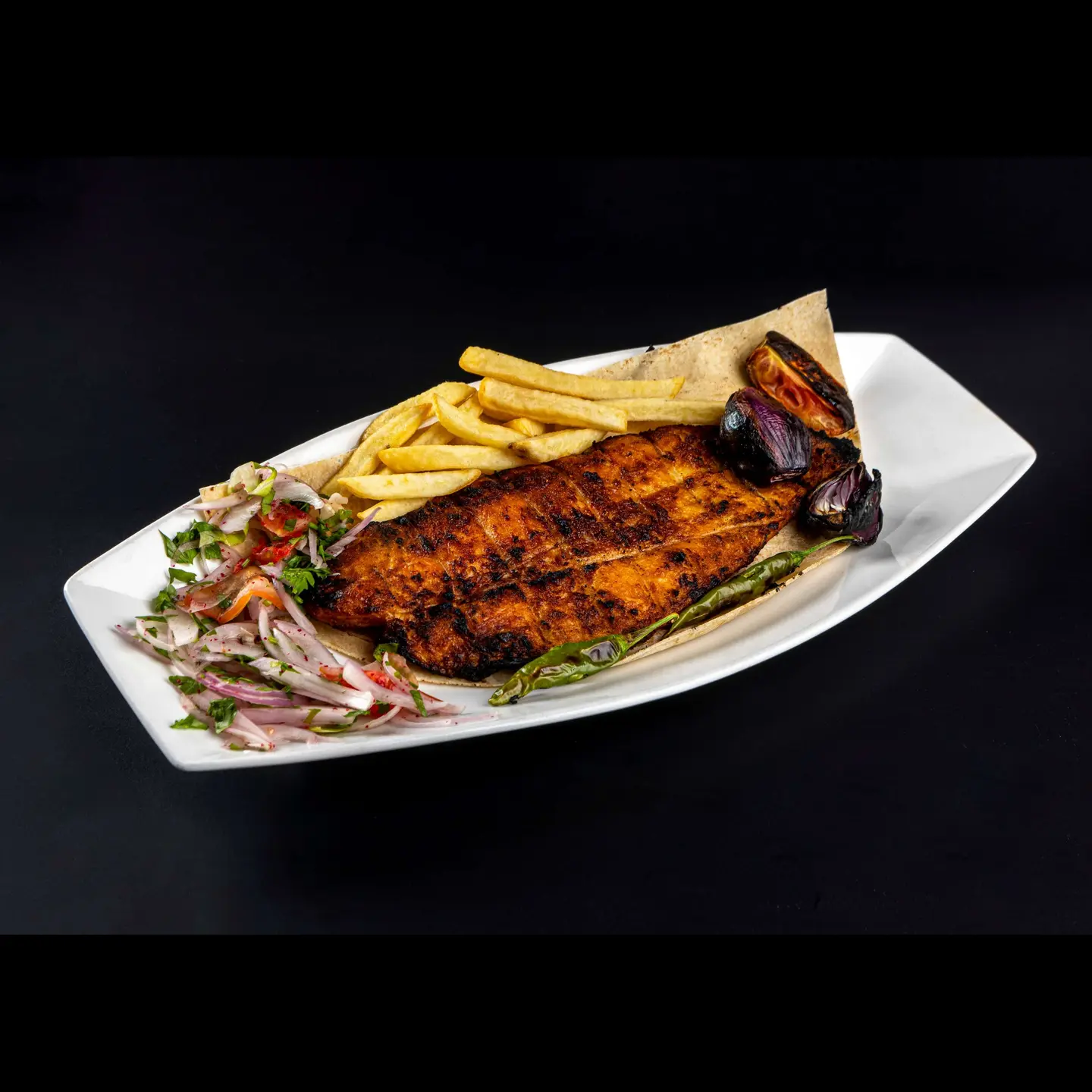 Grill Hamour Fish Fillet