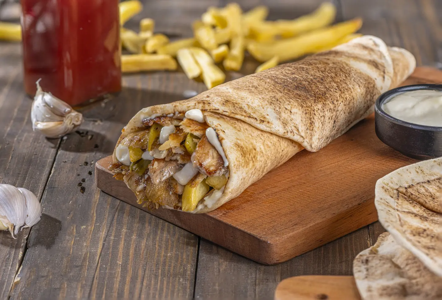 شاورما كبير صاج