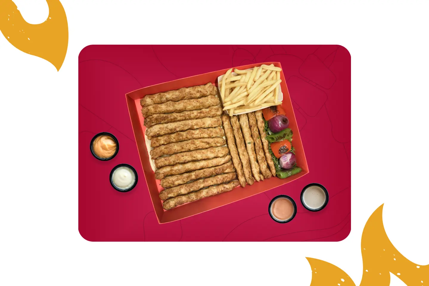 Kilo Offer Chicken Kebab Grill Box 16 Ssikh