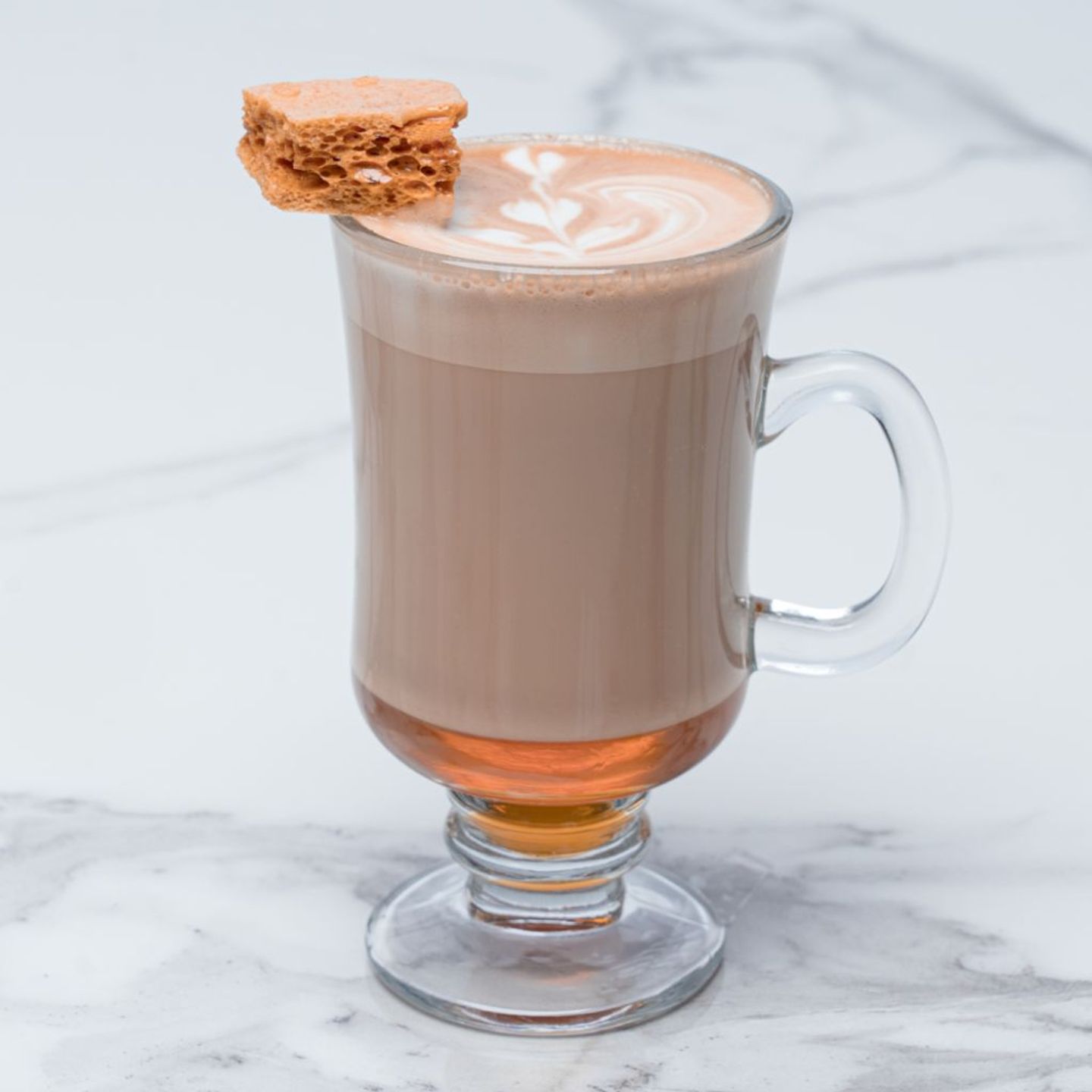 Honey Comb Latte Cold