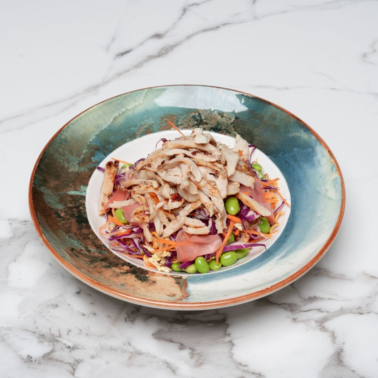 Asian Crunchy Noodles Salad