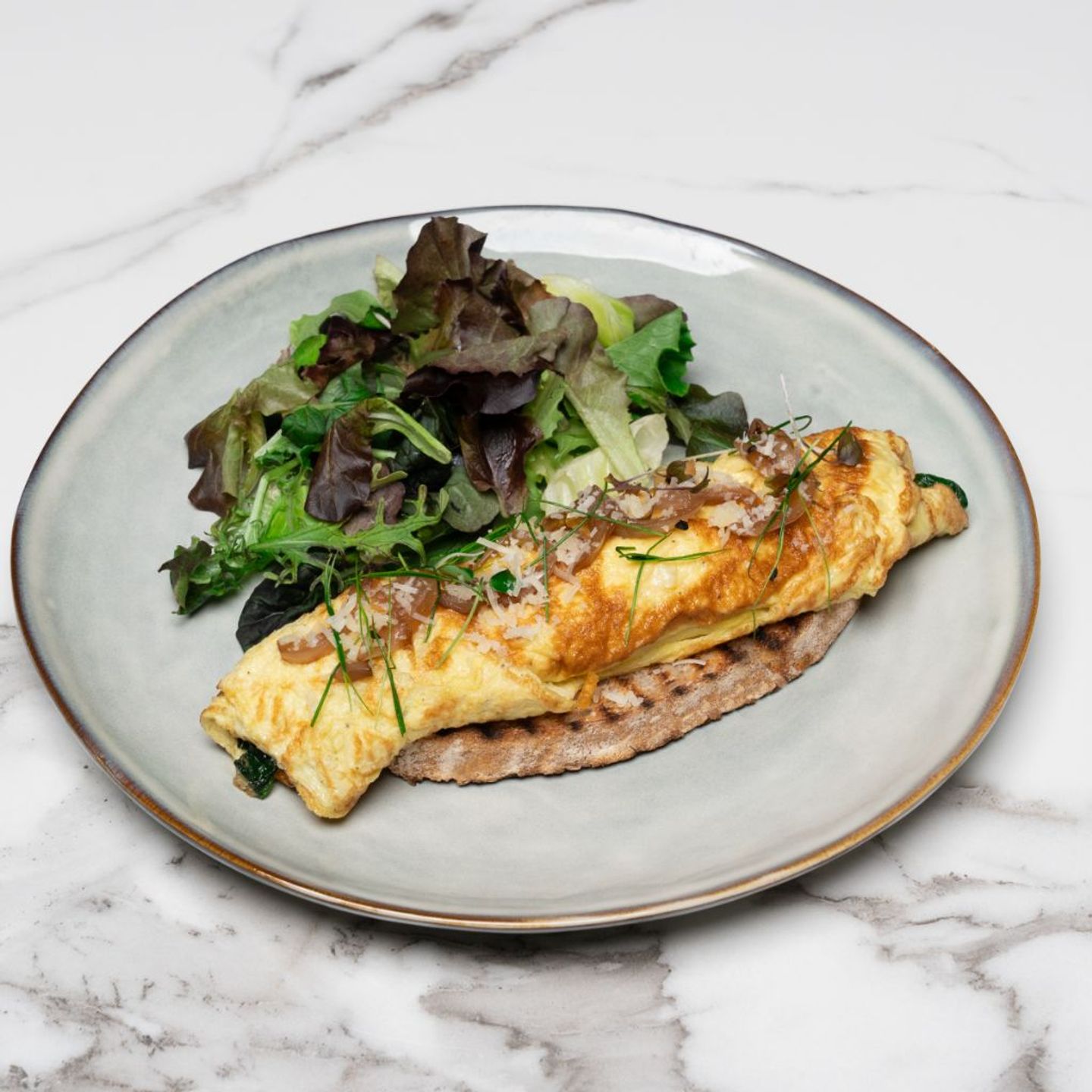 Spinach Omelet