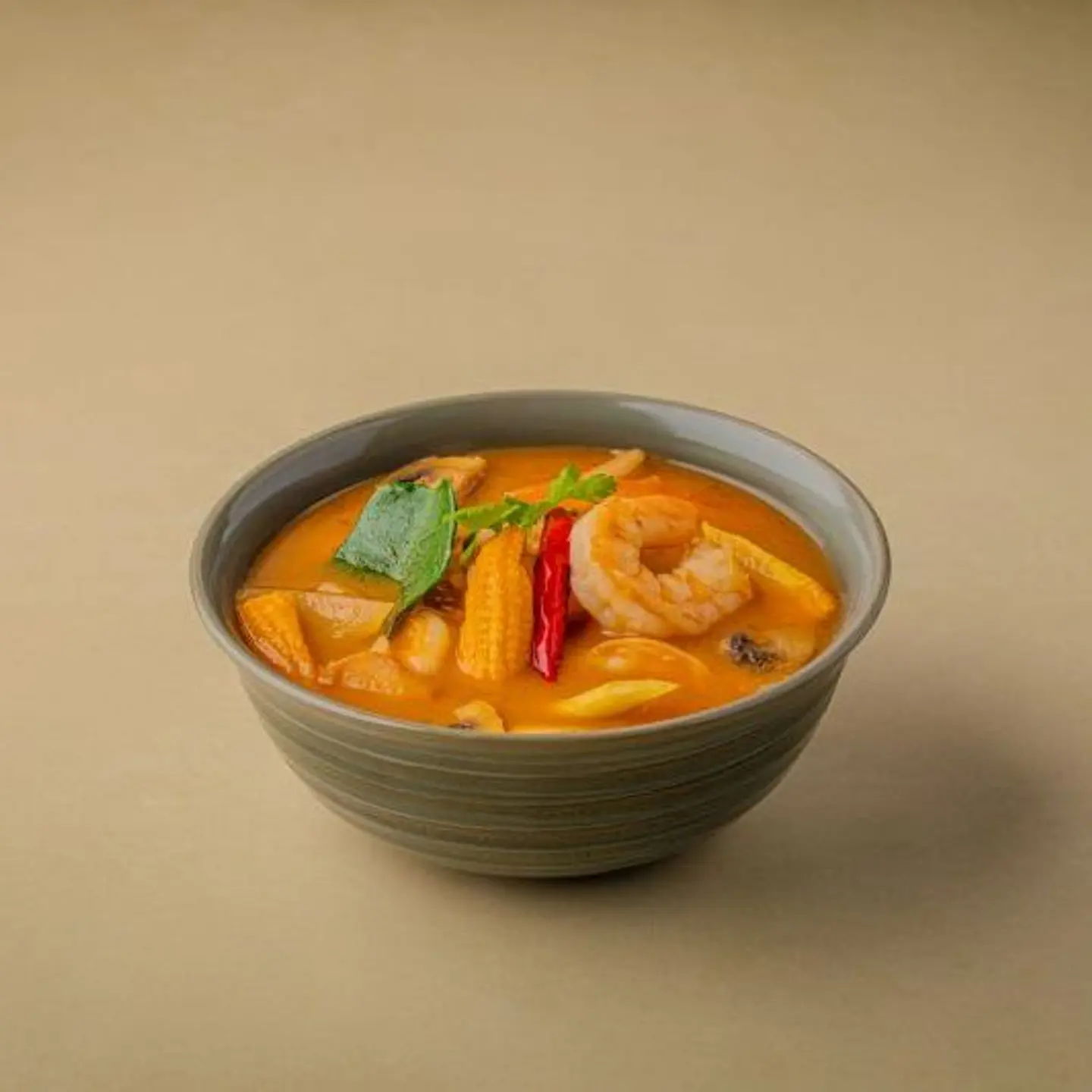 Tom Yum Prawns Soup