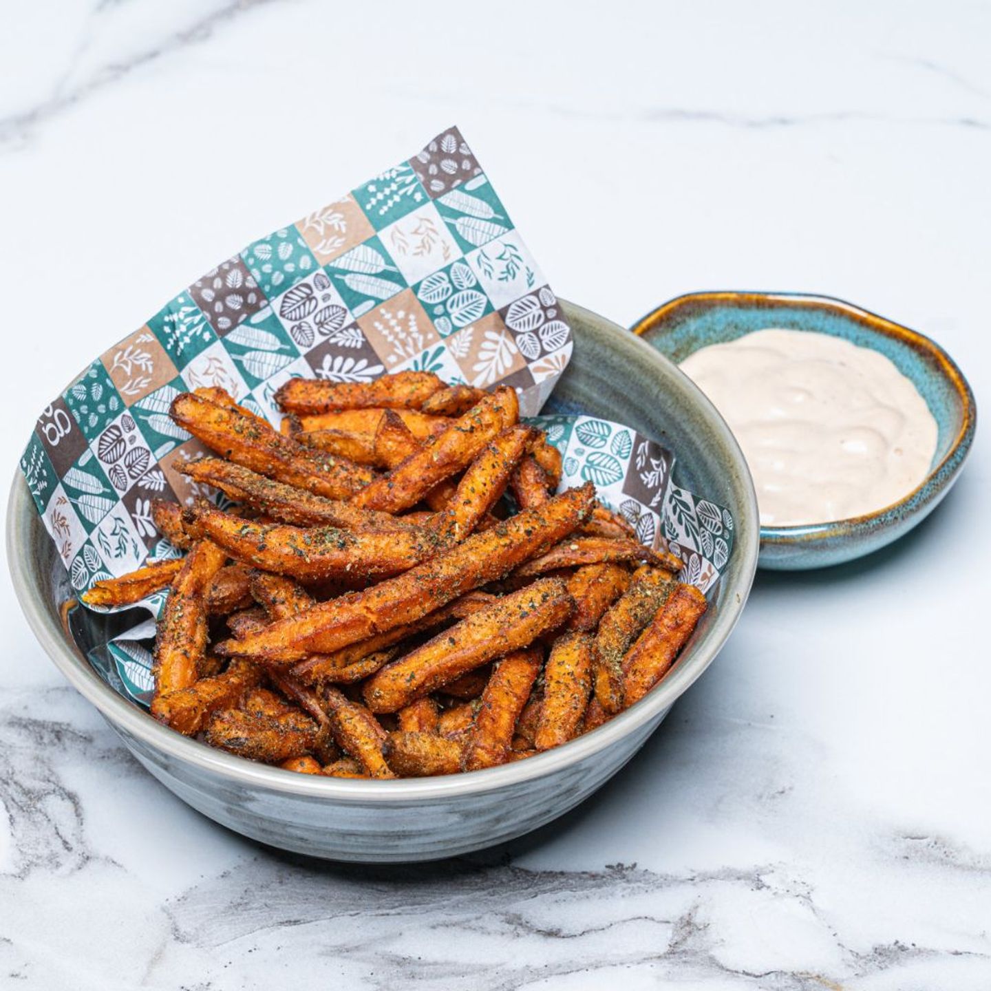Zaatar Sweet Potato Fries