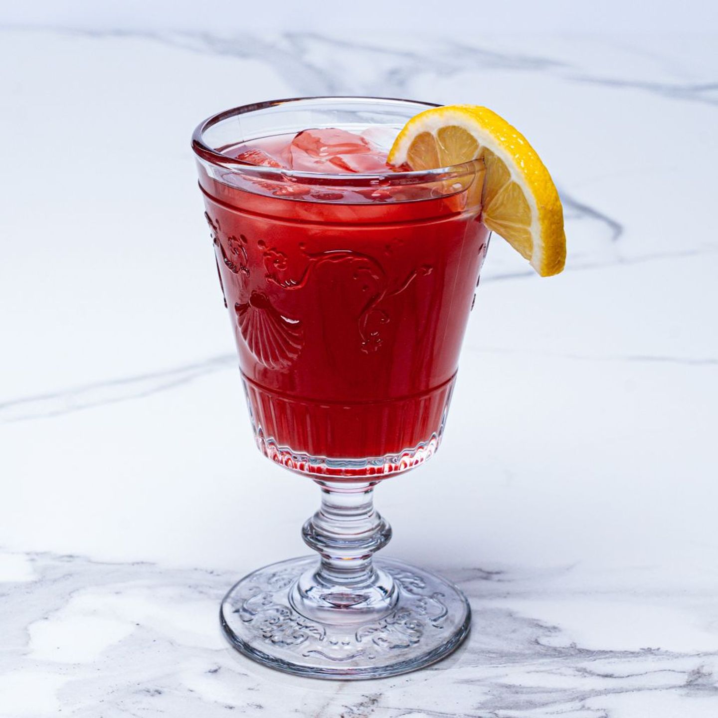 Ginger Hibiscus Iced Tea
